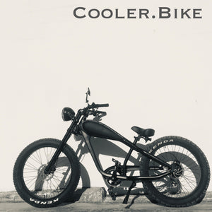 IN STOCK - Cooler King 750S BLACK EDITION eBike - 48v, Retro Style Electric Bike