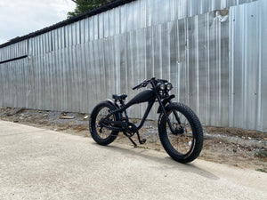 IN STOCK - Cooler King 750ST BLACK EDITION eBike - 48v, Retro Style Electric Bike